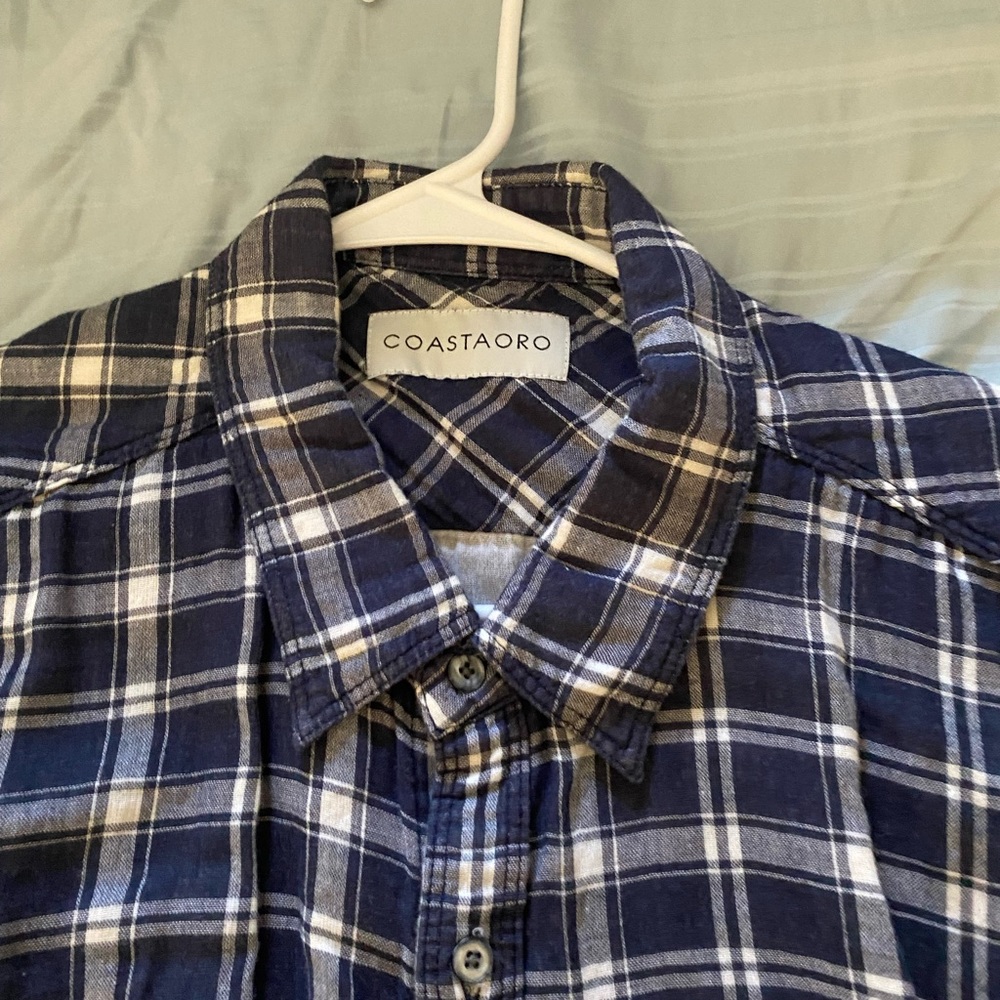 Coastaoro men’s shirt sleeve button down